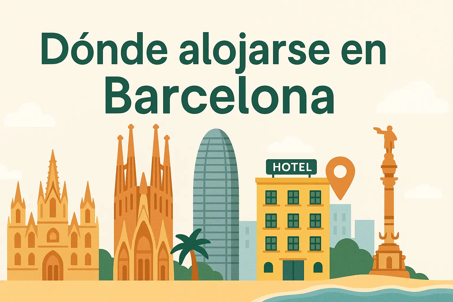 Donde alojarse en Barcelona