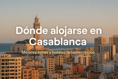 donde alojarse en casablanca