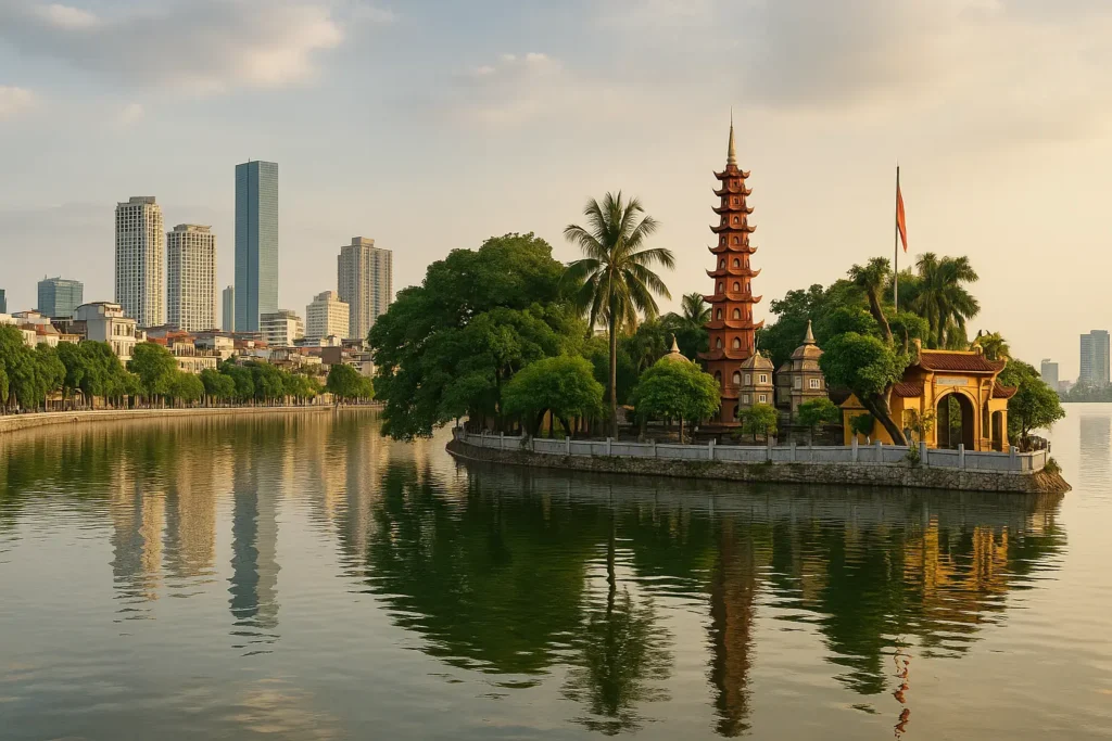 donde alojarse en hanoi