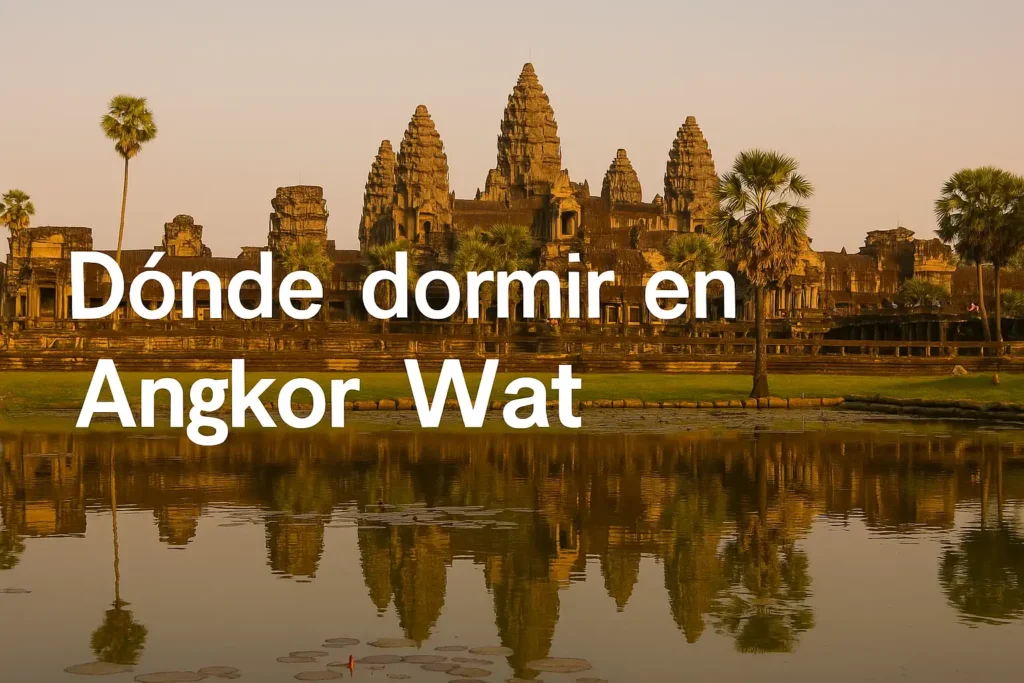 donde alojarse en angkor wat