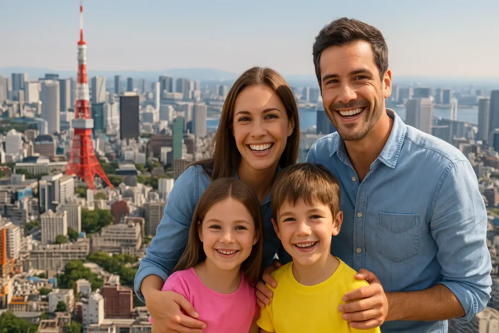 donde alojarse en japon con niños