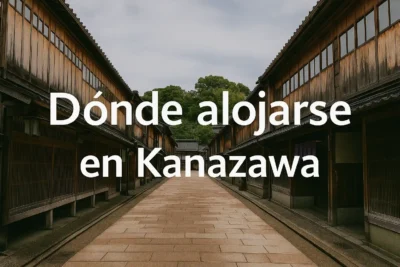 donde alojarse en kanazawa