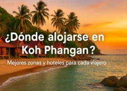 Dónde alojarse en Koh Phangan 🏝️ Mejores zonas y hoteles según el tipo de viaje