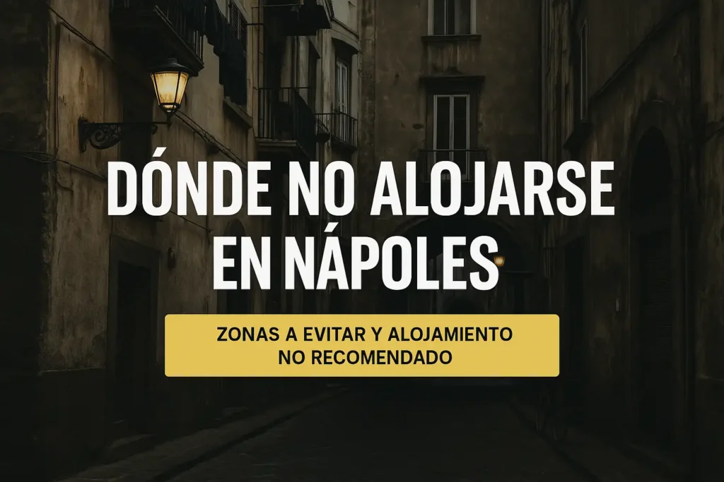 donde no alojarse en napoles