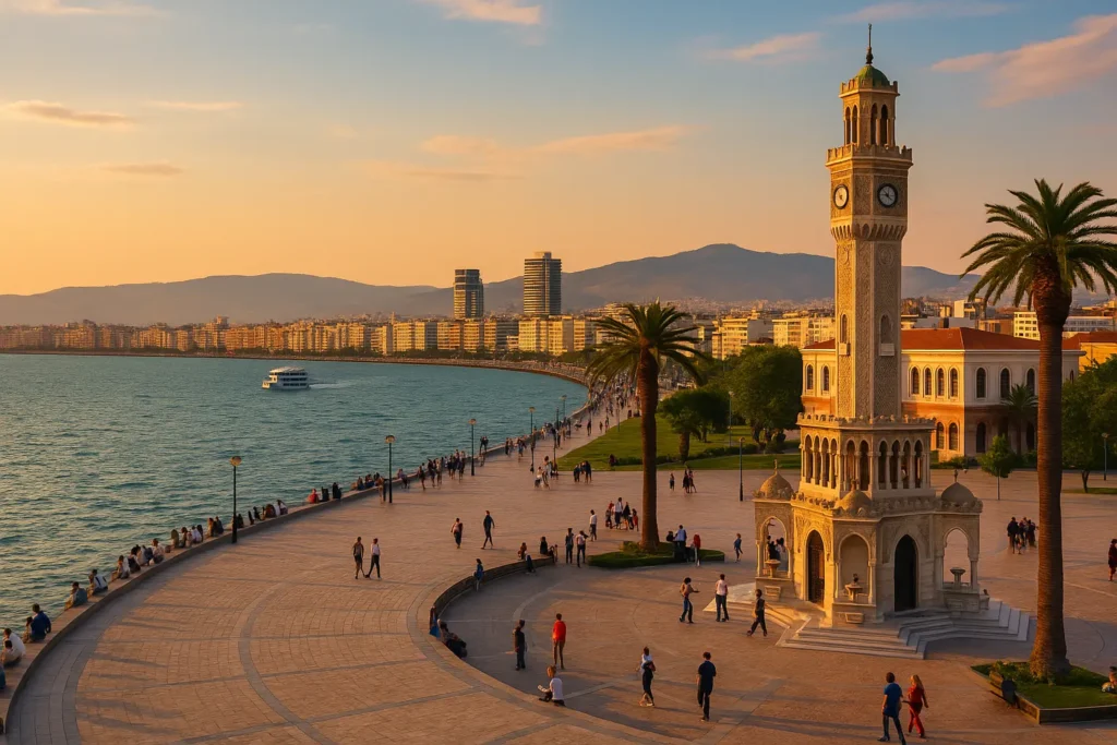 donde alojarse en izmir