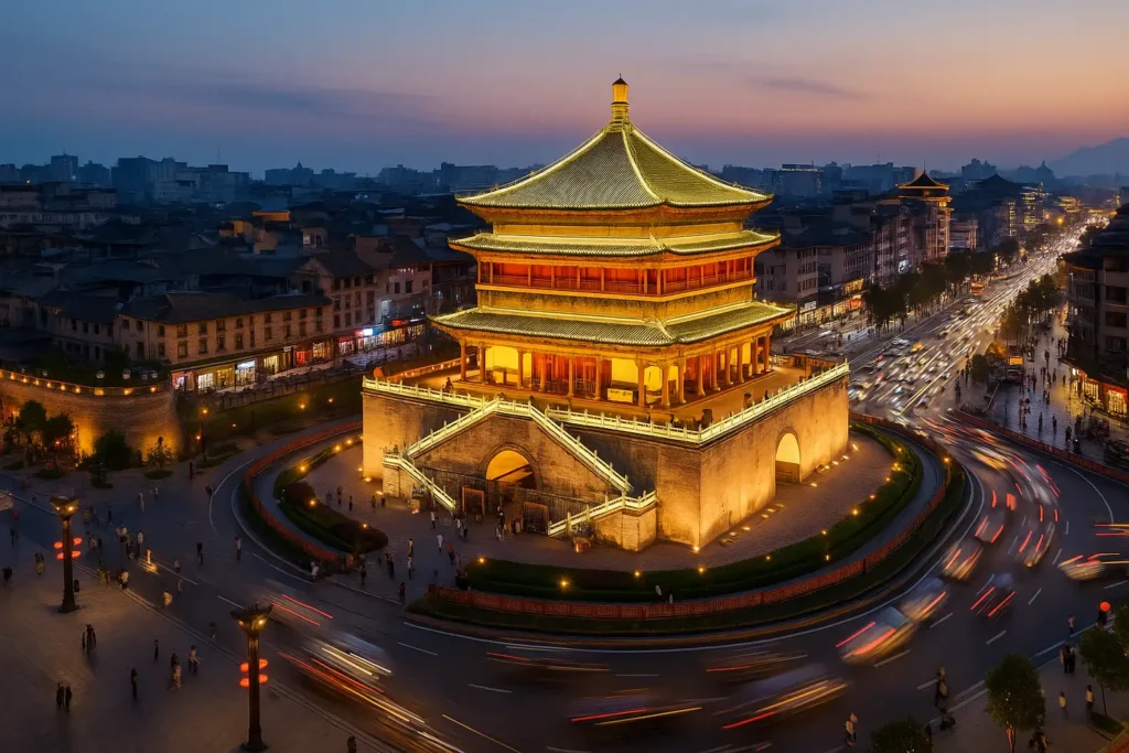 donde alojarse en xian