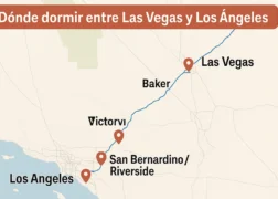 Dónde dormir entre Las Vegas y Los Ángeles: mejores paradas y consejos para el viaje
