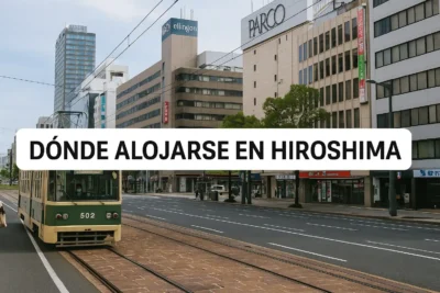 donde alojarse en hiroshima